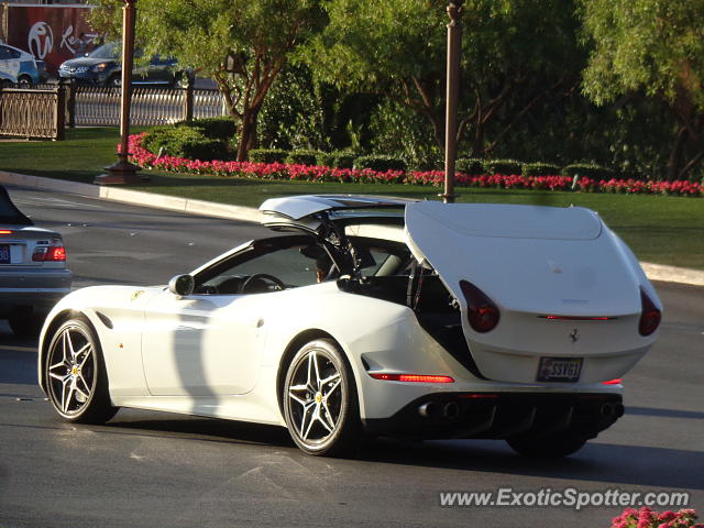 Ferrari California spotted in Las Vegas, Nevada