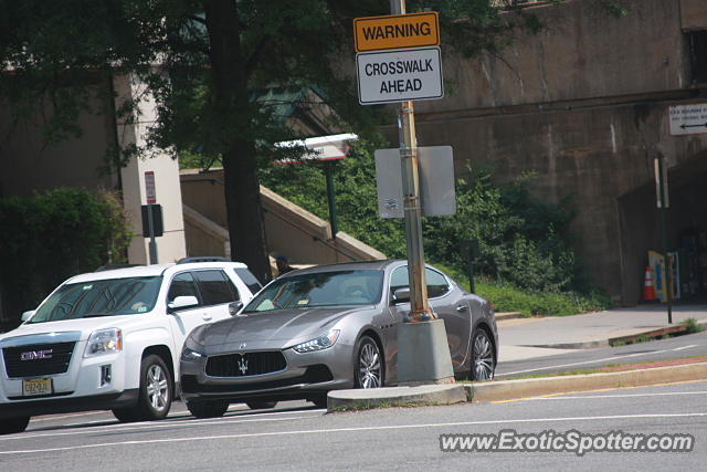 Maserati Ghibli spotted in Washington DC, United States