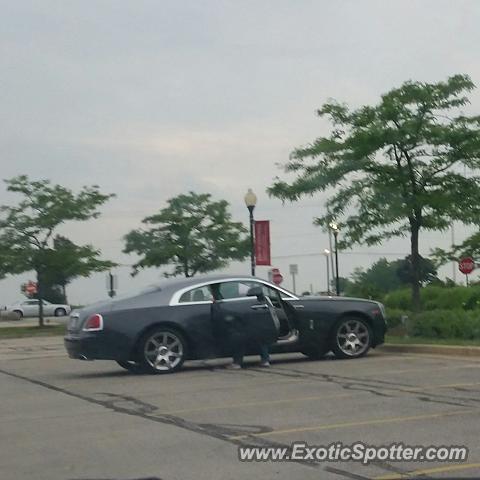 Rolls-Royce Wraith spotted in Brookfield, Wisconsin