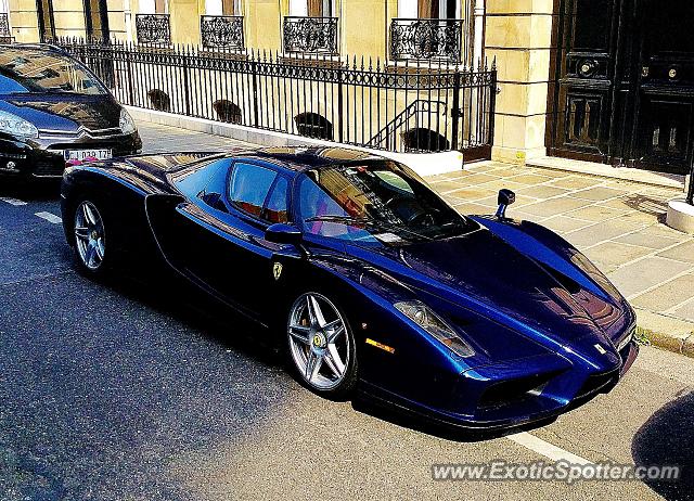 Ferrari Enzo spotted in Paris, France