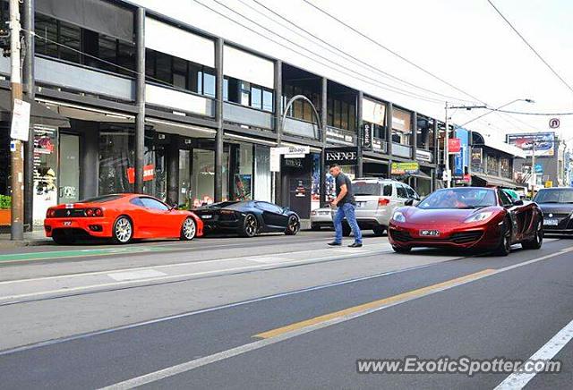 Lamborghini Aventador spotted in Melbourne, Australia
