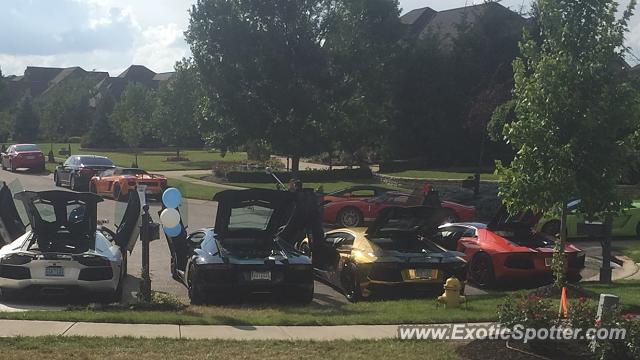 Lamborghini Aventador spotted in Cincinnati, Ohio