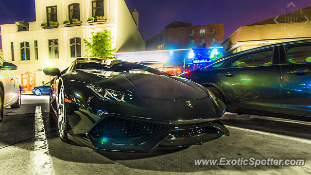 Lamborghini Huracan spotted in Birmingham, Michigan