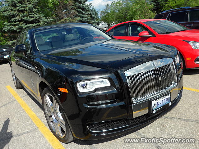 Rolls-Royce Ghost spotted in Winnipeg, Canada