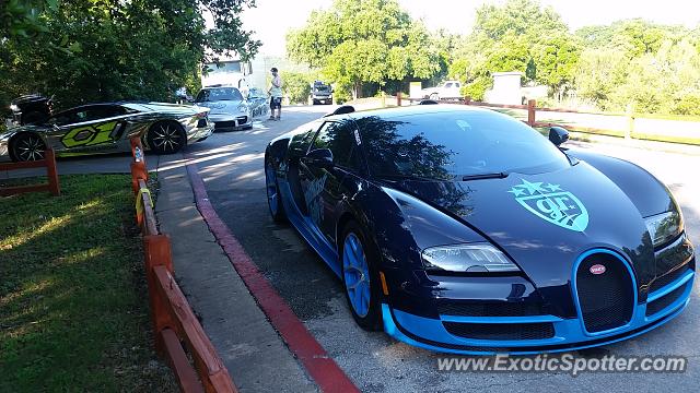 Bugatti Veyron spotted in Austin, Texas