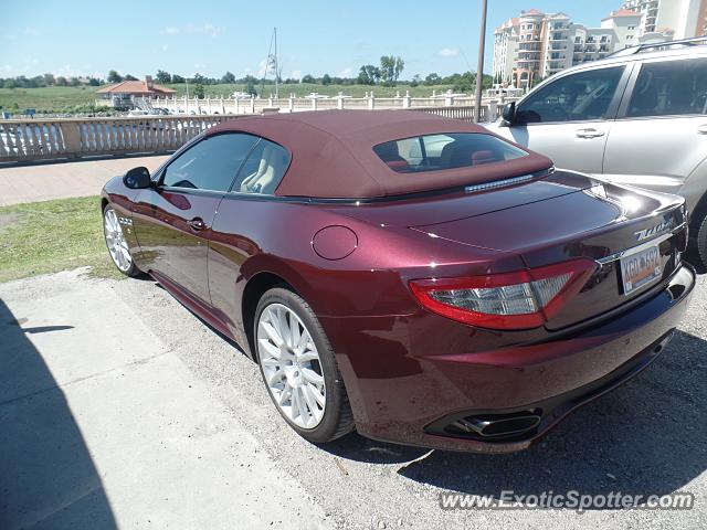 Maserati GranCabrio spotted in Myrtle Beach, South Carolina