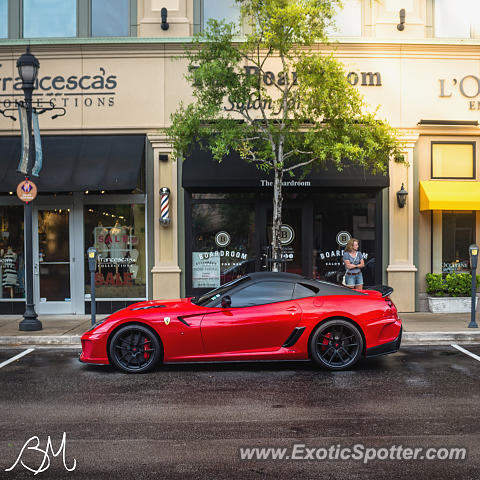 Ferrari 599GTB spotted in The Woodlands, Texas