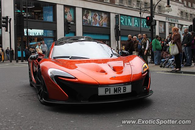 Mclaren P1 spotted in London, United Kingdom