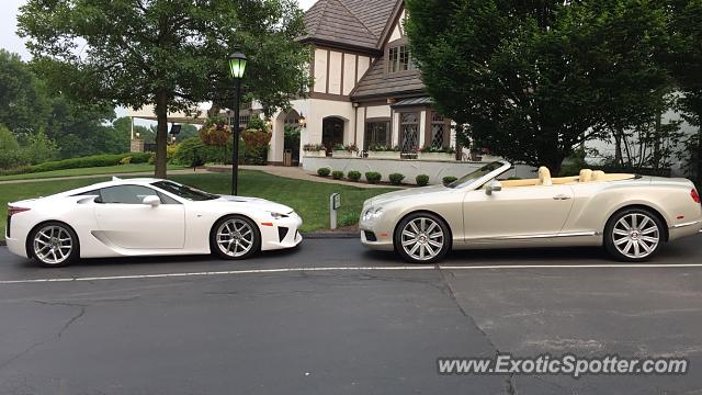 Lexus LFA spotted in Cincinnati, Ohio