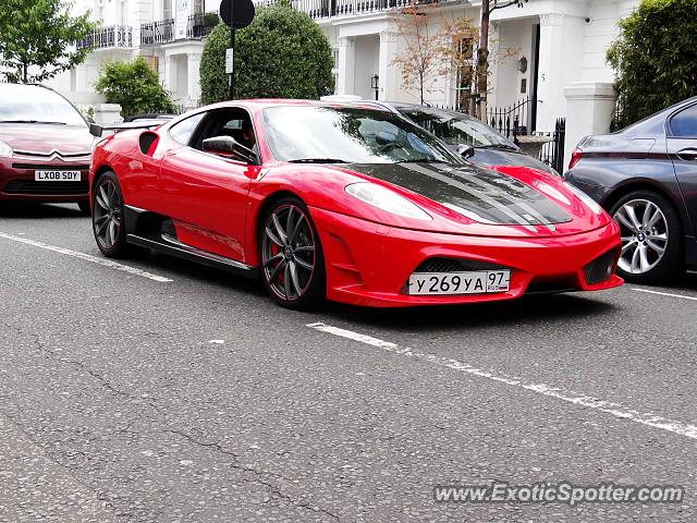 Ferrari F430 spotted in LONDON, United Kingdom