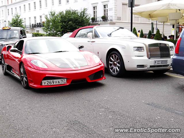 Ferrari F430 spotted in LONDON, United Kingdom
