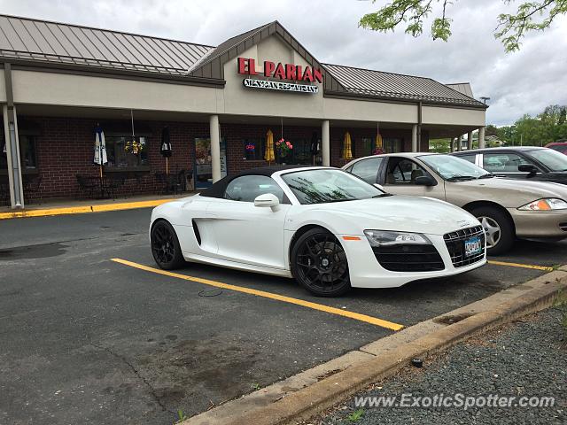 Audi R8 spotted in Long Lake, Minnesota