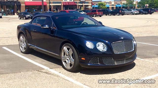 Bentley Continental spotted in Plymouth, Minnesota