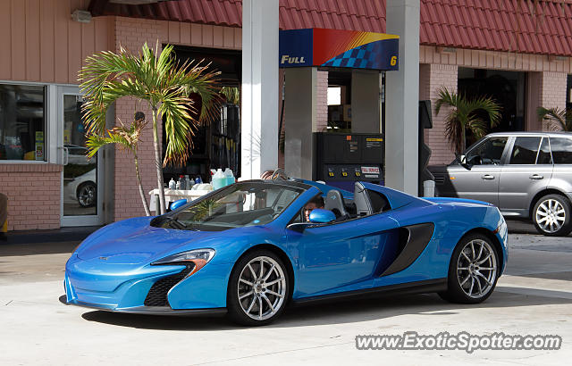 Mclaren 650S spotted in Palm Beach, Florida