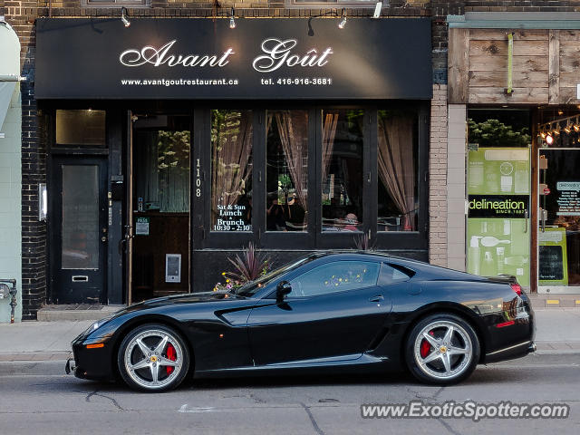 Ferrari 599GTB spotted in Toronto, On, Canada