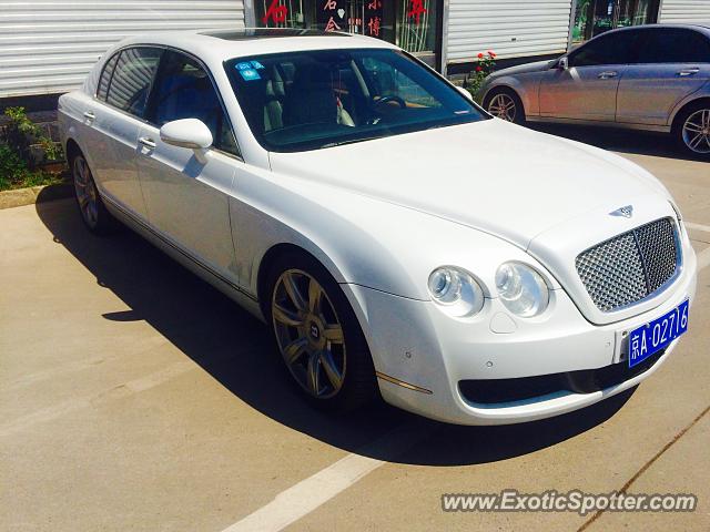 Bentley Continental spotted in Beijing, China
