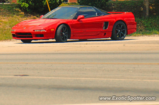 Acura NSX spotted in Fletcher, North Carolina