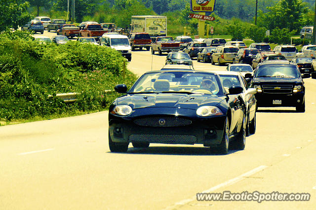 Jaguar XKR spotted in Arden, North Carolina
