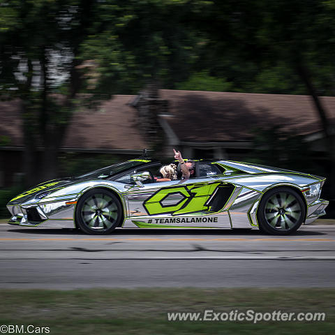 Lamborghini Aventador spotted in Austin, Texas