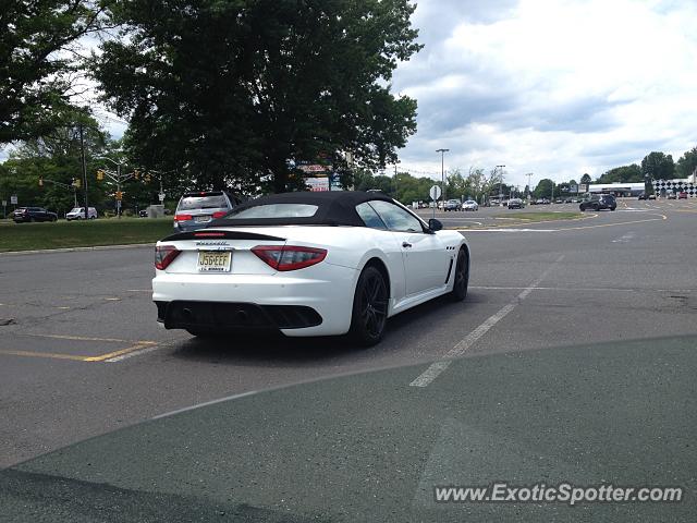 Maserati GranCabrio spotted in Freehold, New Jersey