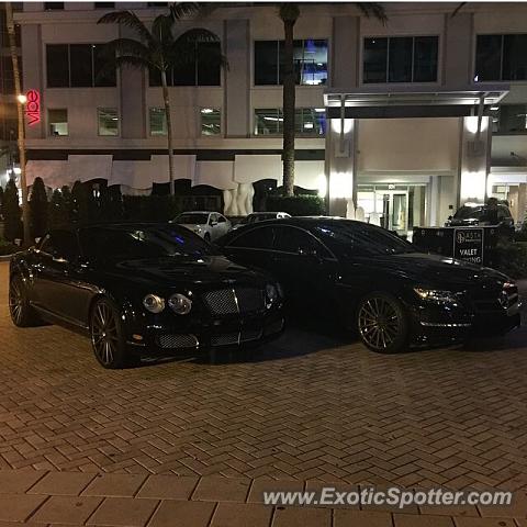 Bentley Continental spotted in Fort Lauderdale, Florida