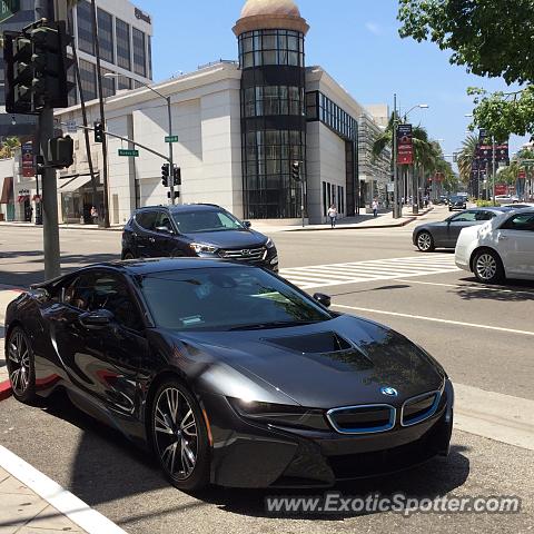 BMW I8 spotted in Beverly hills, California