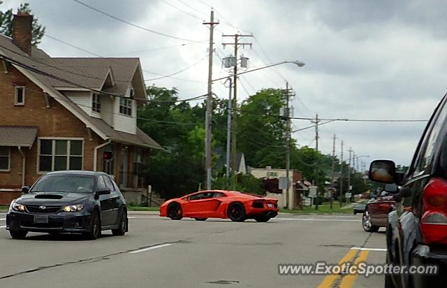 Lamborghini Aventador spotted in Berea, Ohio