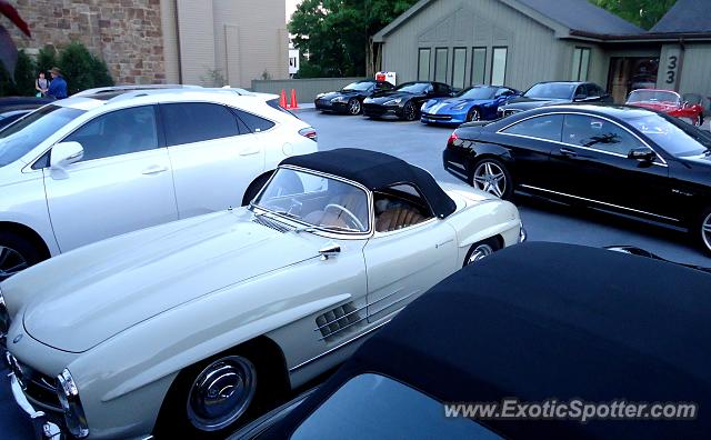 Mercedes 300SL spotted in Chagrin Falls, Ohio