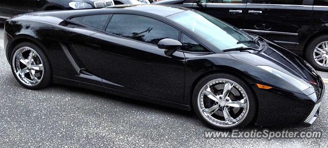 Lamborghini Gallardo spotted in Brielle, New Jersey