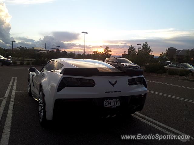 Chevrolet Corvette Z06 spotted in Castle pines, Colorado