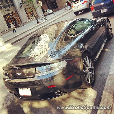 Aston Martin Vantage spotted in Montreal, Canada
