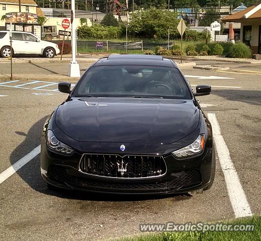 Maserati Ghibli spotted in West orange, New Jersey