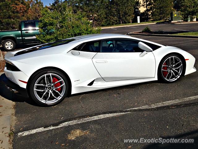 Lamborghini Huracan spotted in Castle Rock/Pine, Colorado