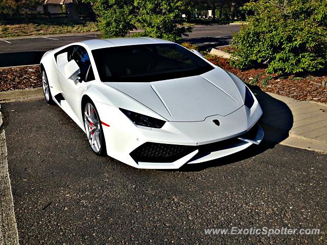 Lamborghini Huracan spotted in Castle Rock/Pine, Colorado