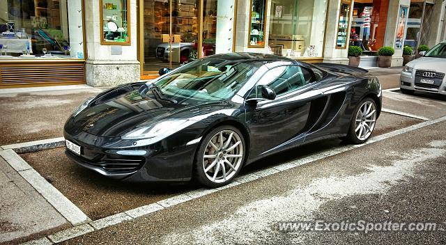 Mclaren MP4-12C spotted in Zurich, Switzerland
