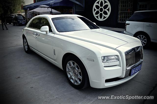 Rolls-Royce Ghost spotted in Beijing, China