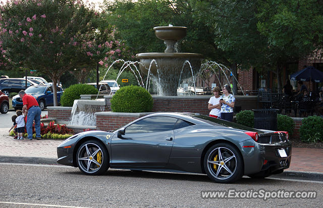 Ferrari 458 Italia spotted in Huntsville, Alabama