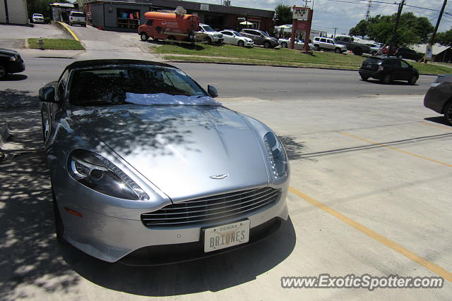 Aston Martin DB9 spotted in San Antonio, Texas