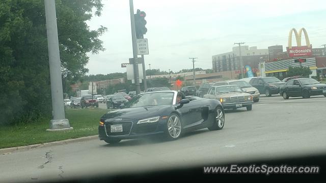 Audi R8 spotted in Melrose Park, Illinois