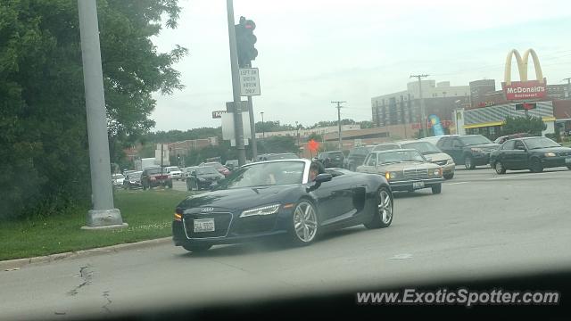 Audi R8 spotted in Melrose Park, Illinois