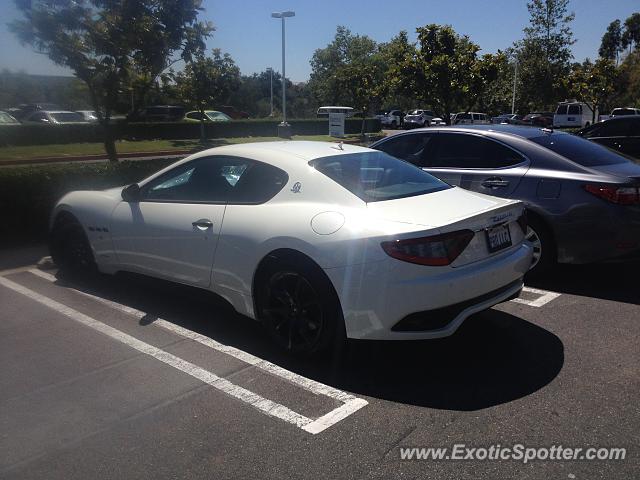 Maserati GranTurismo spotted in Irvine, California