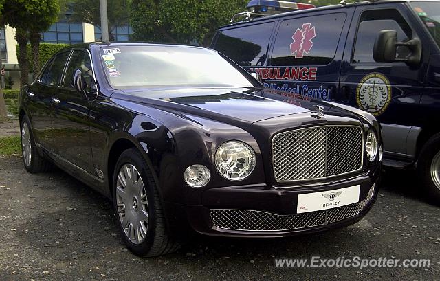 Bentley Mulsanne spotted in Muntinlupa City, Philippines