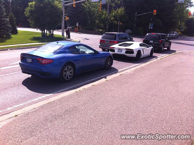 Lamborghini Aventador spotted in Georgetown, Ont., Canada