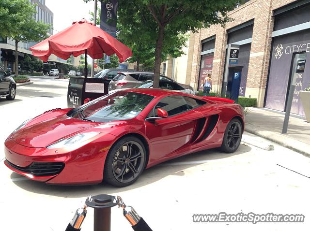 Mclaren MP4-12C spotted in Houston, Texas