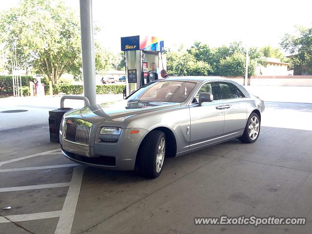 Rolls-Royce Ghost spotted in Sarasota, Florida