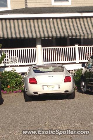 Bentley Continental spotted in Bay head, New Jersey