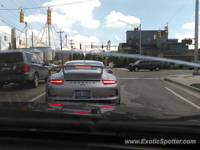 Porsche 911 GT3 spotted in Lowell, Michigan