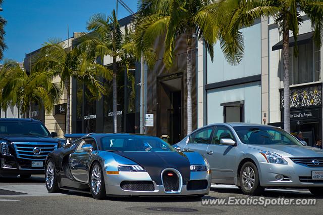 Bugatti Veyron spotted in Beverly Hills, California