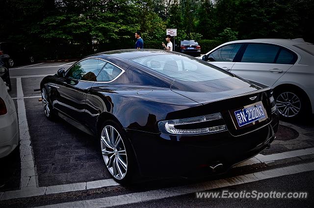 Aston Martin Virage spotted in Beijing, China