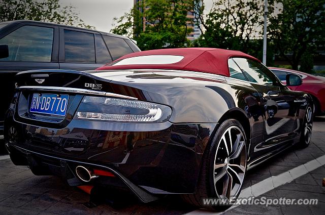 Aston Martin DBS spotted in Beijing, China